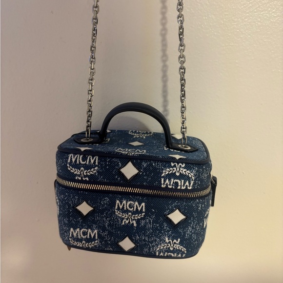 MCM Denim Blue small bag - Picture 8 of 12